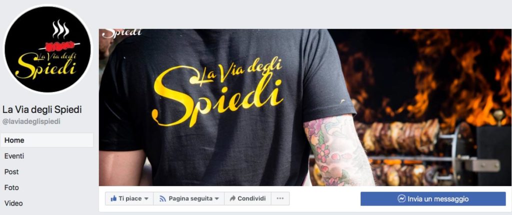 La via degli Spiedi copertina fan page